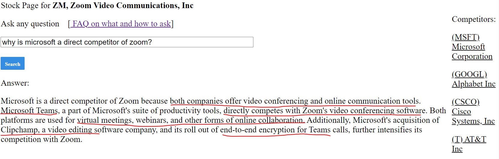competitors example